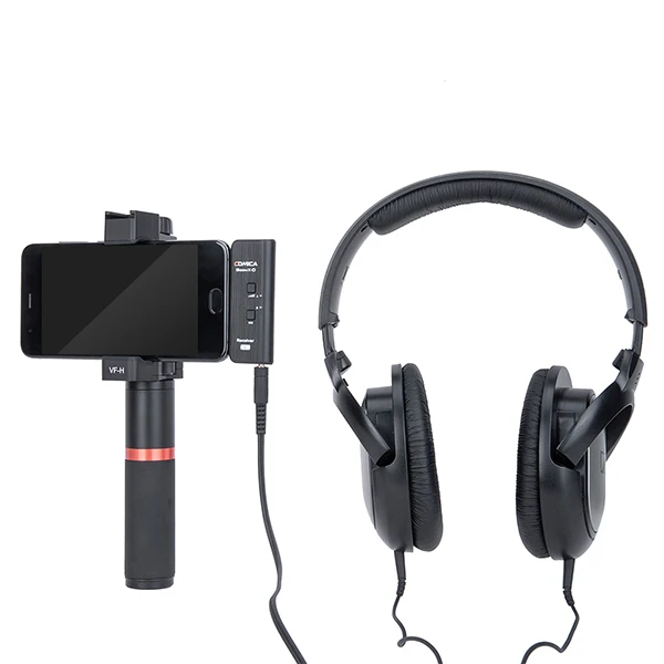 구매 Comica BoomX D UC2 키트 (TX + TX + UC RX) 1 트리거-2 모노/스테레오 스위치 2.4G 디지털 무선 마이크 USB-C Smartphone