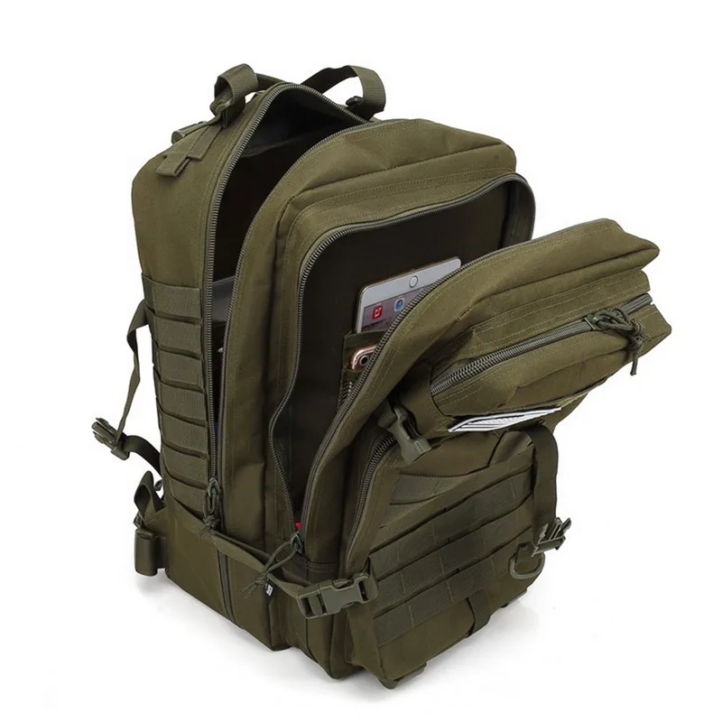 Вместительные мужские тактические рюкзаки объемом 50 л военные сумки