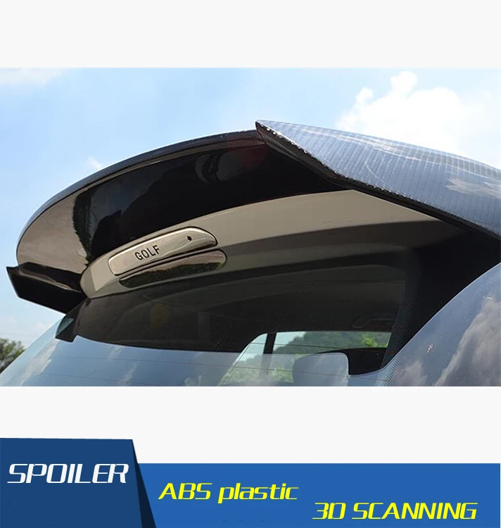 For Golf Spoiler High Quality Carbon Fiber Car Rear Wing Volkswagen New friend 2014-2015 | Автомобили и мотоциклы