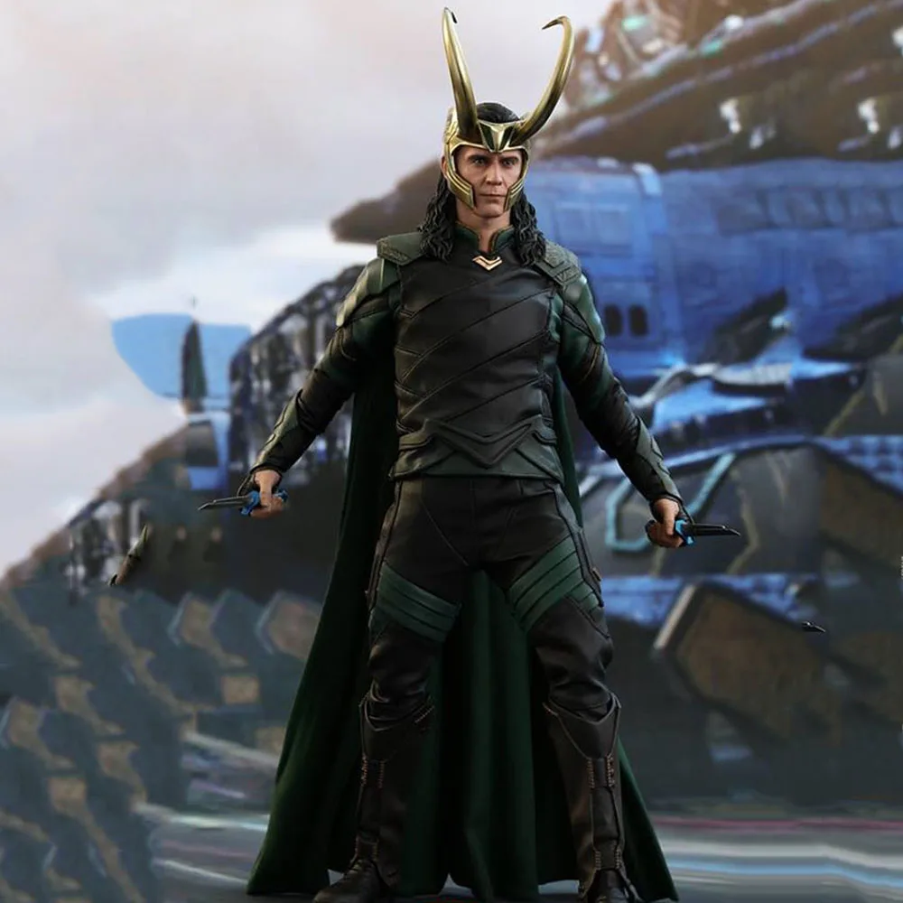 

Hot Toys MMS472 For Collection 1/6 Scale Male Solider Full Set Thor Loki Action Figure Model for Fans Gifts