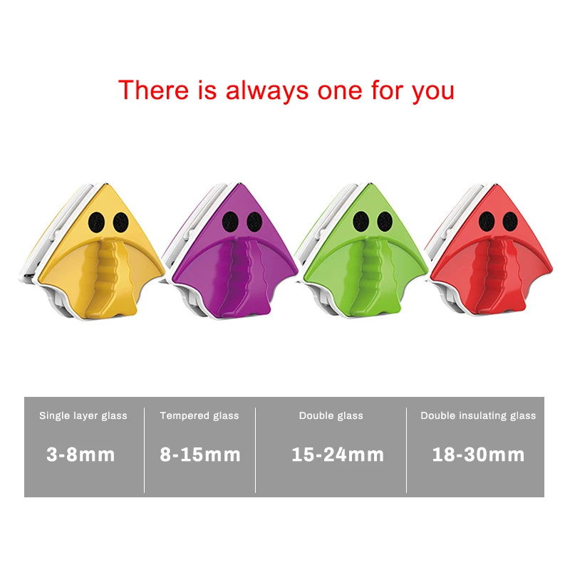 New Magnetic Window Wiper Glass Cleaner Brush Tool Double Side For Washing Household Cleaning | Дом и сад