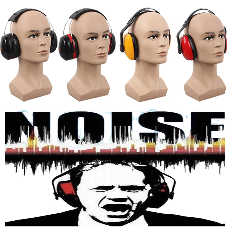Canceling Headphones Hunting Work Study Sleep Ear Protection Shooting Brand Tactical Earmuffs Anti Noise Hearing Protector | Безопасность