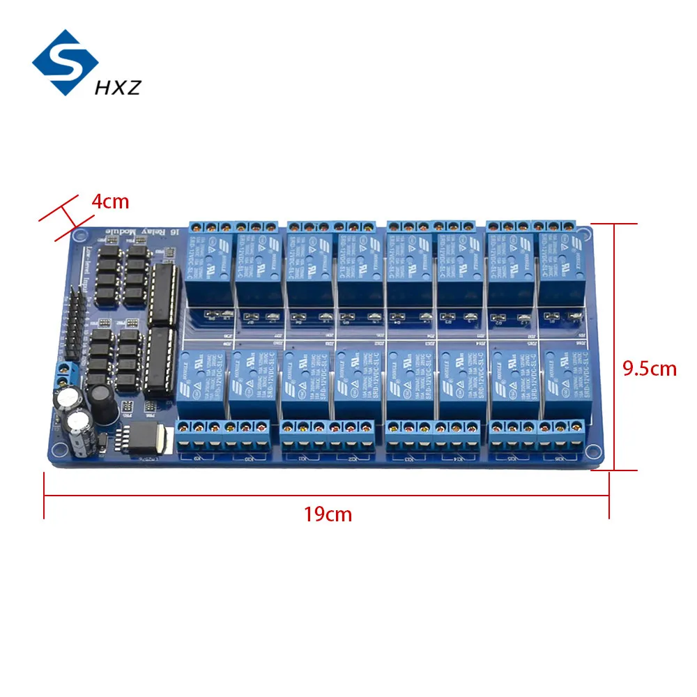 Модуль управления Ethernet ABSF Lan Wan сетевой веб-сервер порт RJ45 16-канальное реле плата