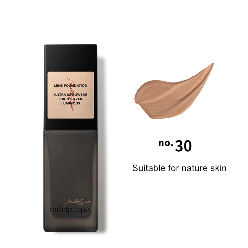 MilletPepper 28 мл тональный крем для лица матовая основа макияжа полное покрытие