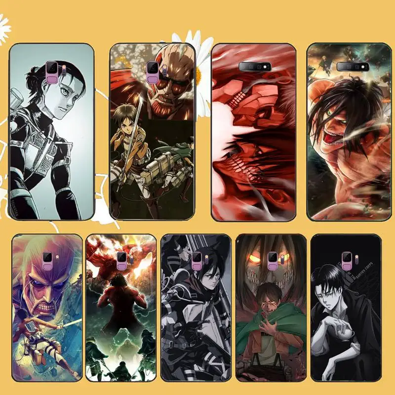 

Anime Japanese Allen Attack On Titan Phone Case For Samsung galaxy A S note 10 7 8 9 20 30 31 40 50 51 70 71 21 s ultra plus