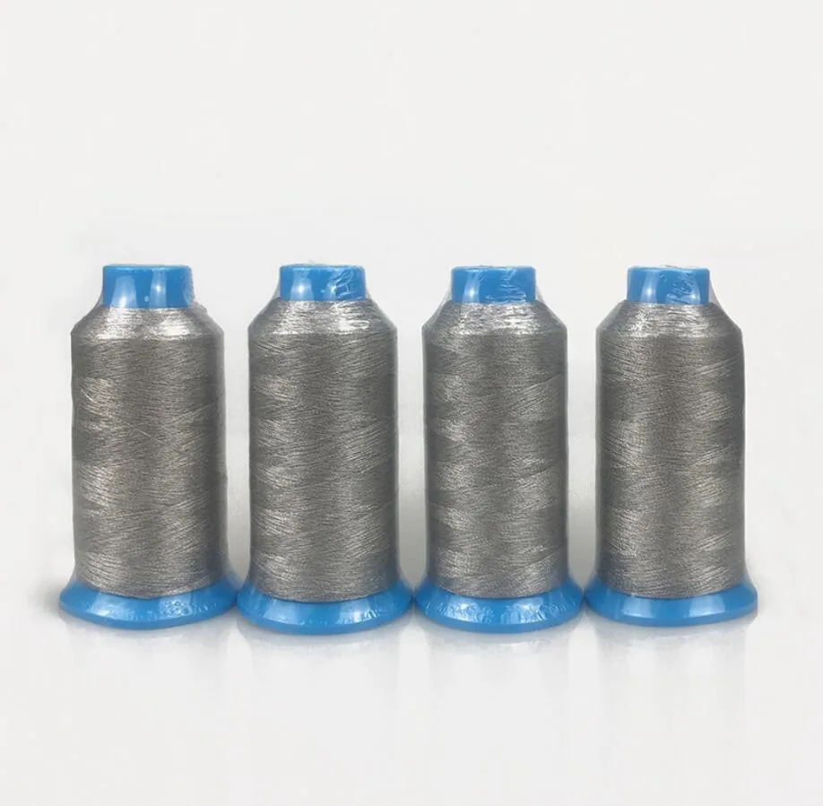 С серебряным покрытием волокна швейные нитки низкое сопротивление сильный