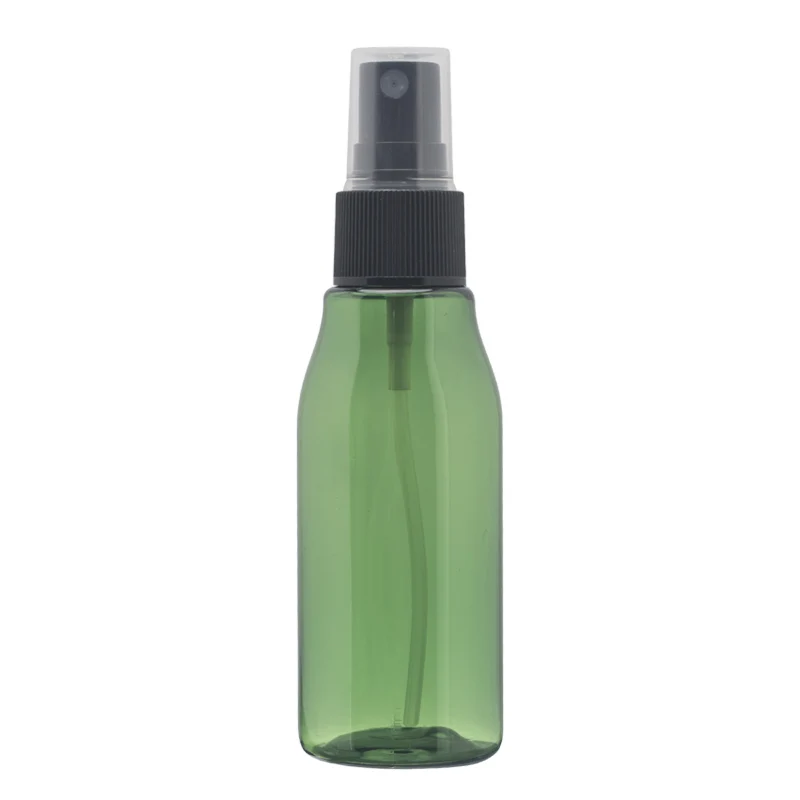 

60ML X 50 Green Plastic Perfume Bottle Refillable Mist Sprayer Bottle Atomizer Empty Perfume PET Cosmetics Container