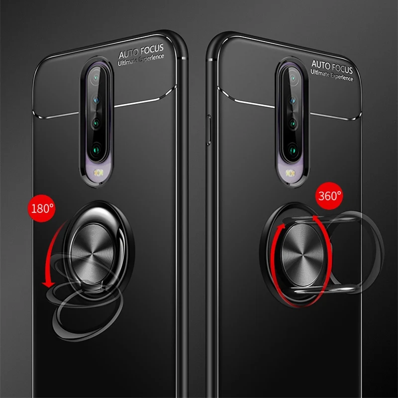 Мягкий Силиконовый противоударный чехол для POCOPHONE POCO X2 телефона металлический