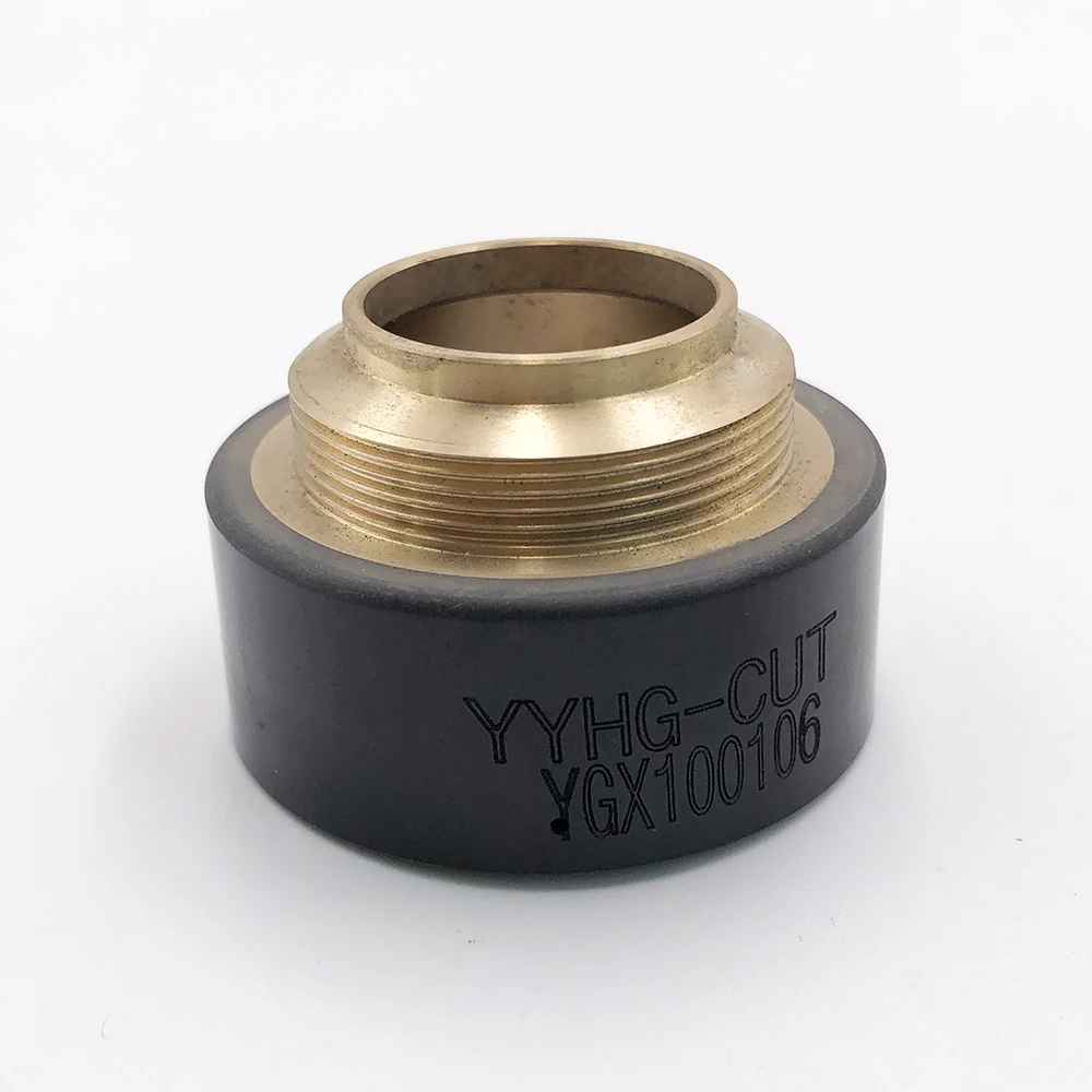 

2PCS Air cooled CNC Plasma Cutting Torch YGX-100 YK-100 YGX100A consumables Insulator Retaining cap YGX100106 100106