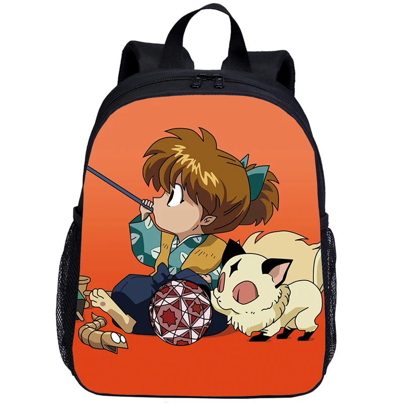 Mini Backpack For Kids Boys Girls Cartoon Anime Inuyasha 3D Printing School Bags Kindergarten Bookbag Satchel Mochila Escolar | Багаж и