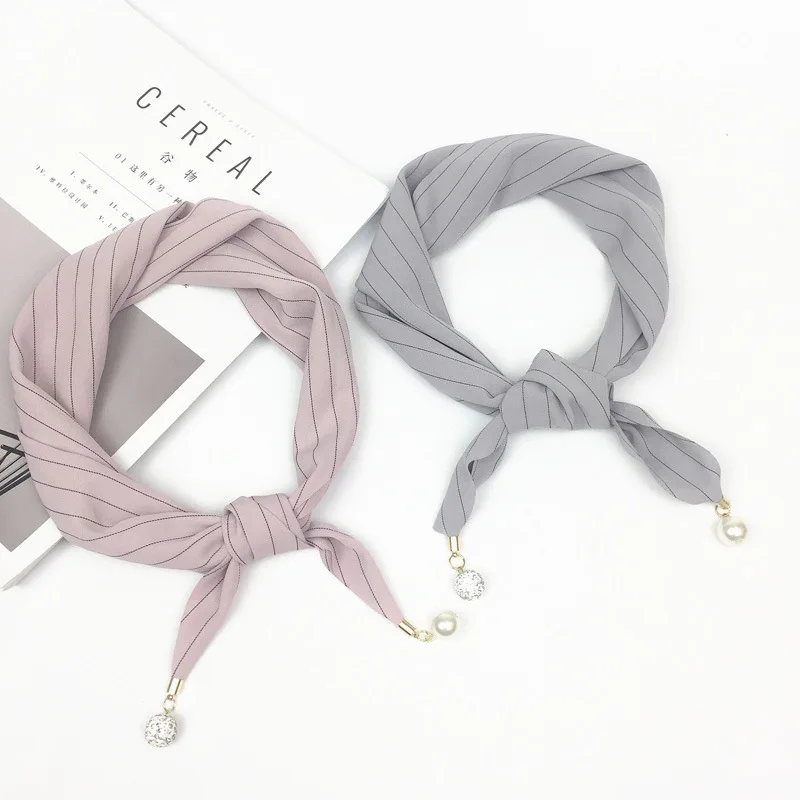 

2021 модное кружевное искусственное ожерелье, креативный подвесной шарф с искусственным жемчугом, шифоновый шарф-петля для женщин, аксессуар...