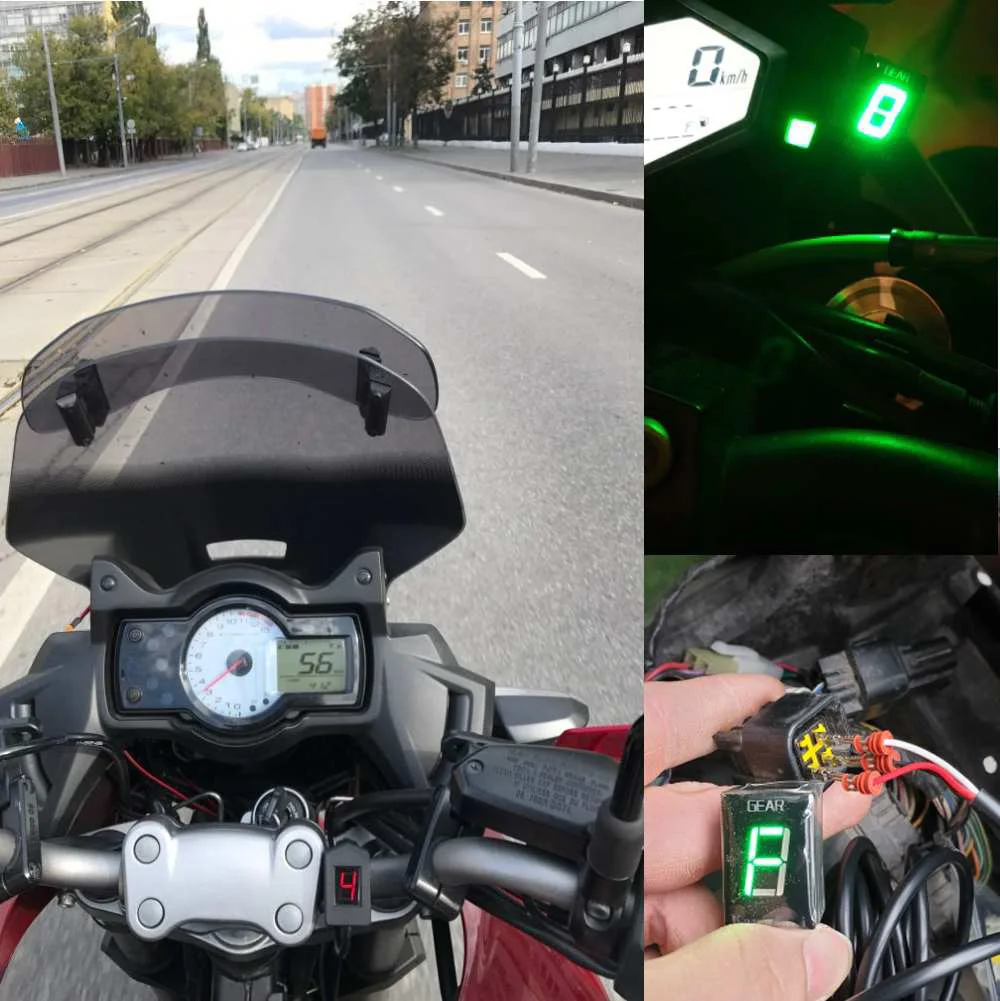 Мотоцикл Ecu прямое Крепление 1-6 Скоростной привод дисплей индикатор для Honda Для