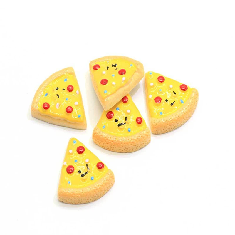 Boxi слипы из Добавки Милая Новая смола шармы пицца Kawaii DIY Kit наполнитель Декор муку