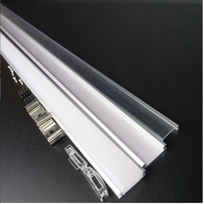 5pcs of 50cm Seamless Connective Slim Led Aluminium Profile 15mm 5V 12V 24V  Channel Wall Ceiling Mount Linear Strip House