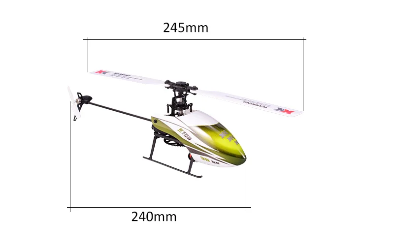 Wltoys XK K110 6CH 3D 6G Системы дистанционного Управление бесколлекторный р/у вертолет с