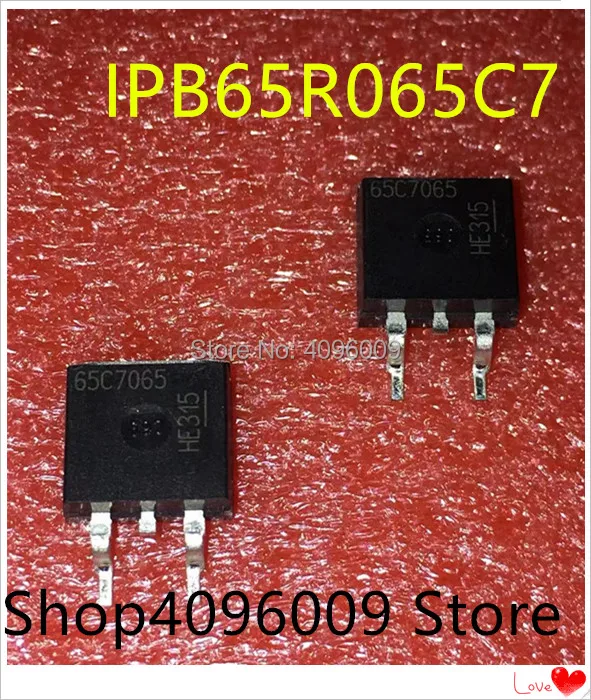 

10PCS/LOT IPB65R065C7 65C7065 TO-263