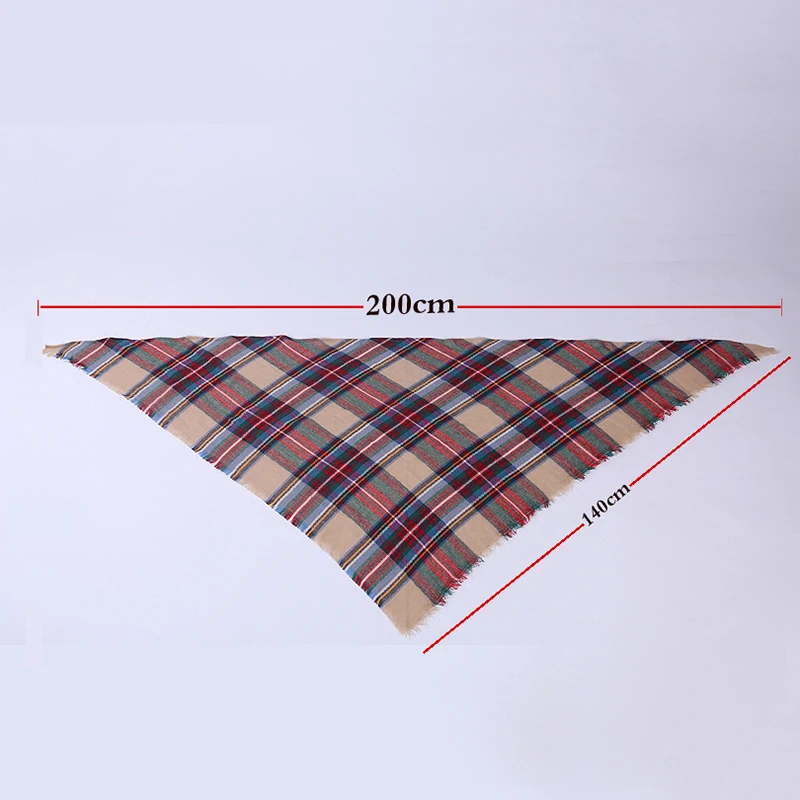 LA 2019 вязаный весенний зимний женский и мужской шарф клетчатые теплые шарфы шали