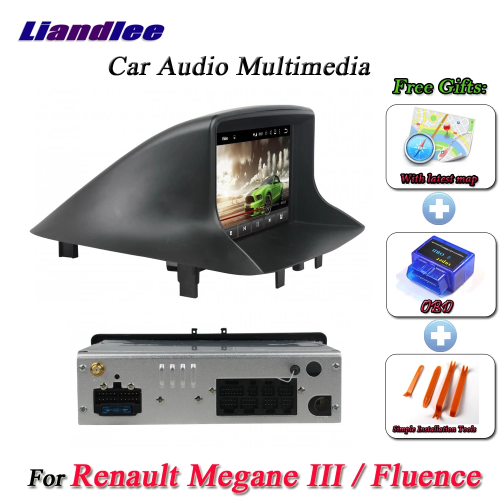 Автомобильная система Android для Renault Megane III/Fluence 2009-2014 2015 2016 радио CD DVD-плеер