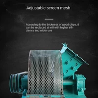 Multifunctional wood shredder small wood chip pellet machine large industrial bamboo crusher sawdust machine