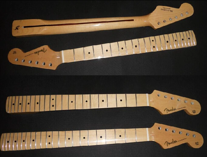 

Fast shipping new electric guitar st 21 22 maple fingerplate varnish after the belt guitar neck in stock