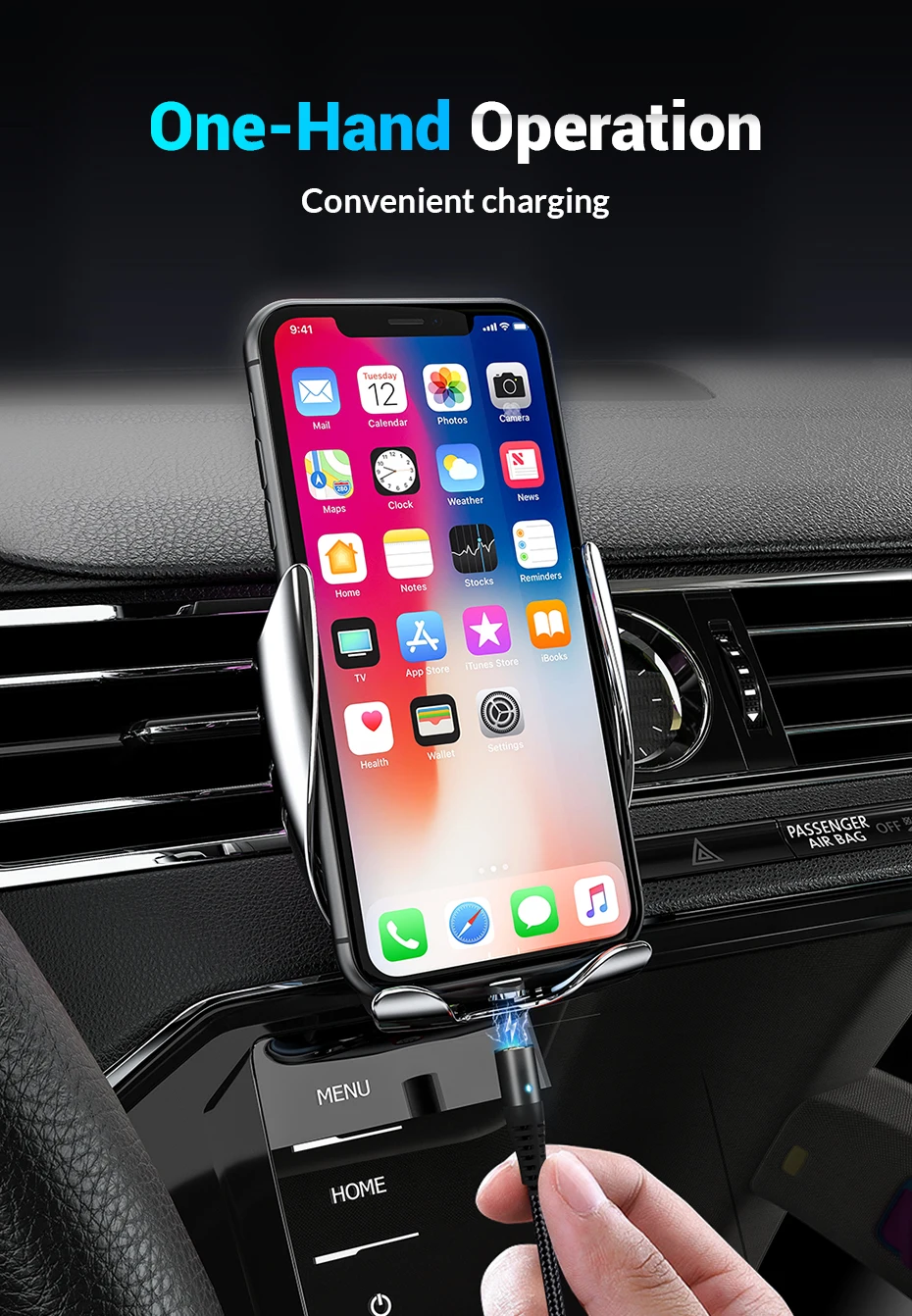 Магнитный usb-кабель TOPK 5A для iPhone, Xiaomi, huawei, Micro USB type C, кабель для быстрой зарядки и передачи данных type-C, кабель для мобильного телефона