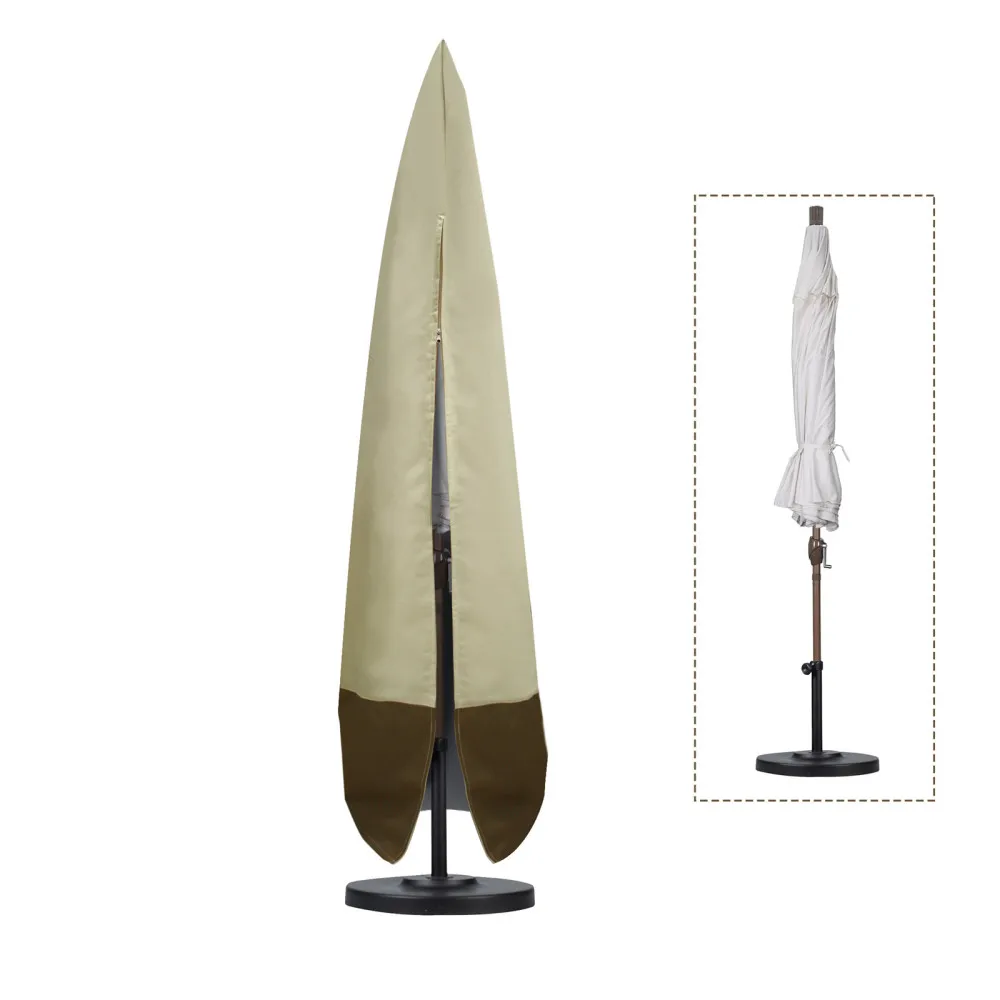 Чехол для зонта патио Оксфорд водонепроницаемые чехлы мебели прочный УФ