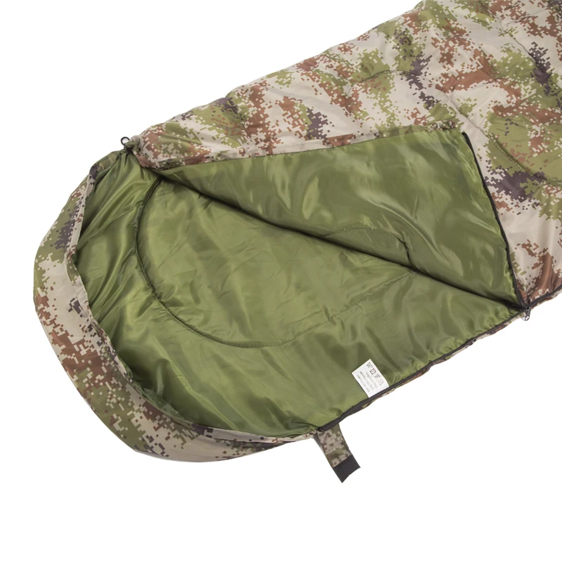للبيع رياضة المشي في الخارج النوم Realtree التمويه الصيد رحلات السفاري كيس النوم التخييم كيس النوم