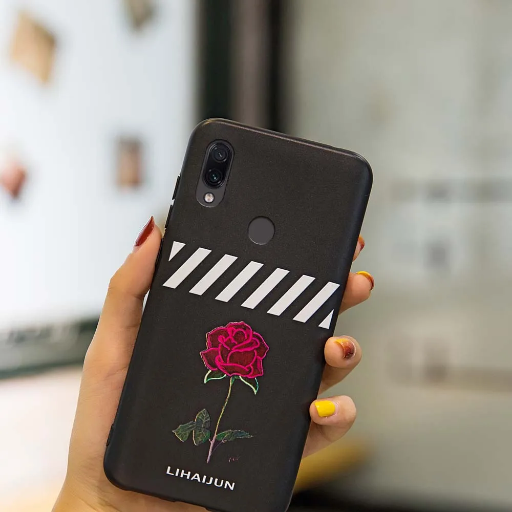 Мягкий чехол из ТПУ с рисунком для телефона силиконовый Redmi Note 7 5A 4X Pro в виде