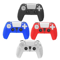 new ps5 gamepad controller with soft silicone non slip skin protective cover accessories game and accessories handle protection