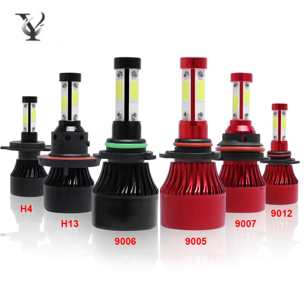 Мини H7 H4 Canbus Автомобильная фара лампа Turbo COB чипы 12 В 6500 к H11 9004 9005 9006 9007 9012 5202 H13 авто
