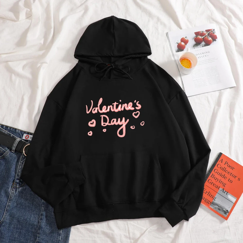 

Fashion Loose Couples Hoodies Lovers Spring Autumn Unisex Casual 100%Cotton Sweatshirts Letters Printing Pullover Korean Blouse