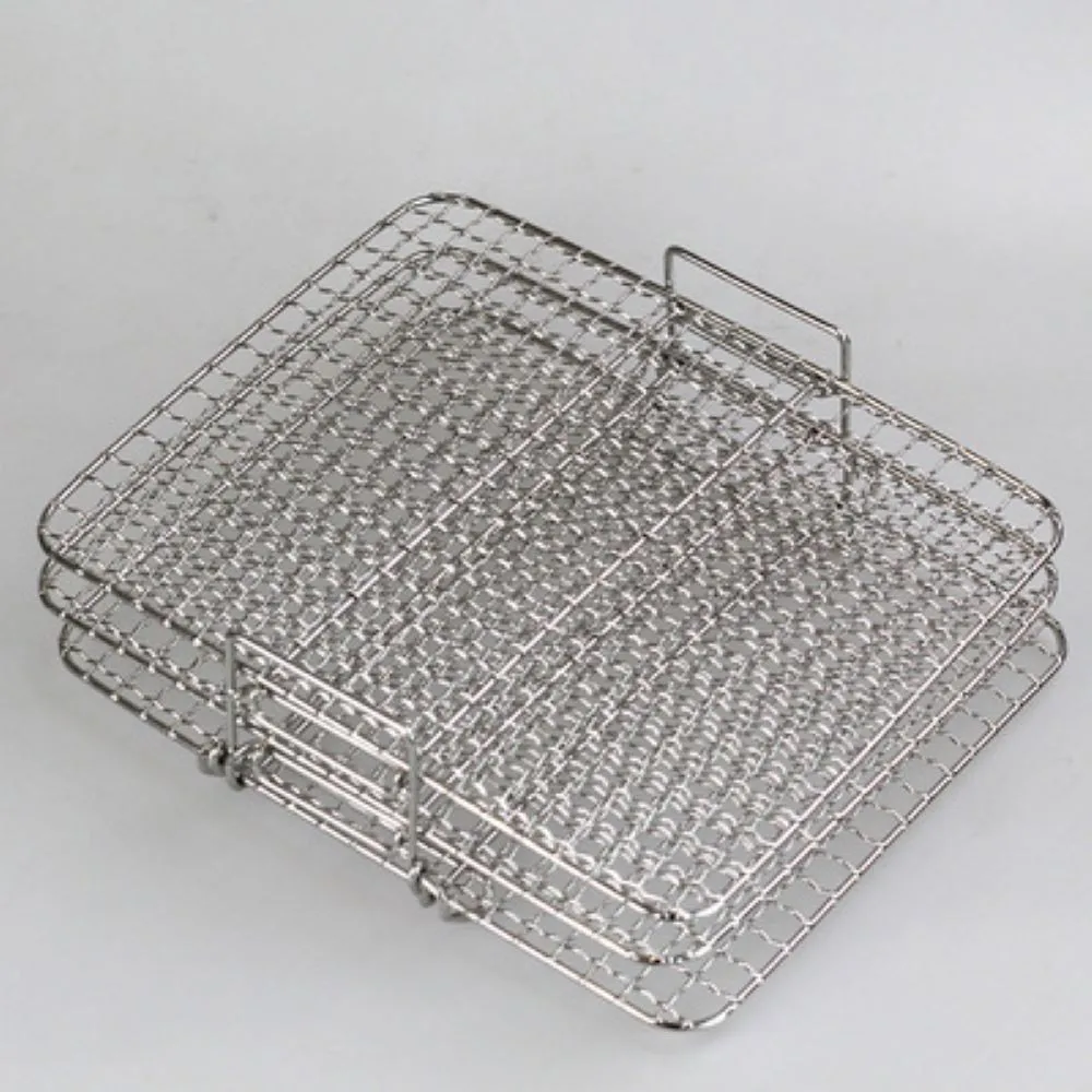 

3-Tier Grill Air Fryer Rack For Dehydrator Rack Air Fryer Accessories For Ninja Air Fryer Stainless Steel Cooking Steaming Racks