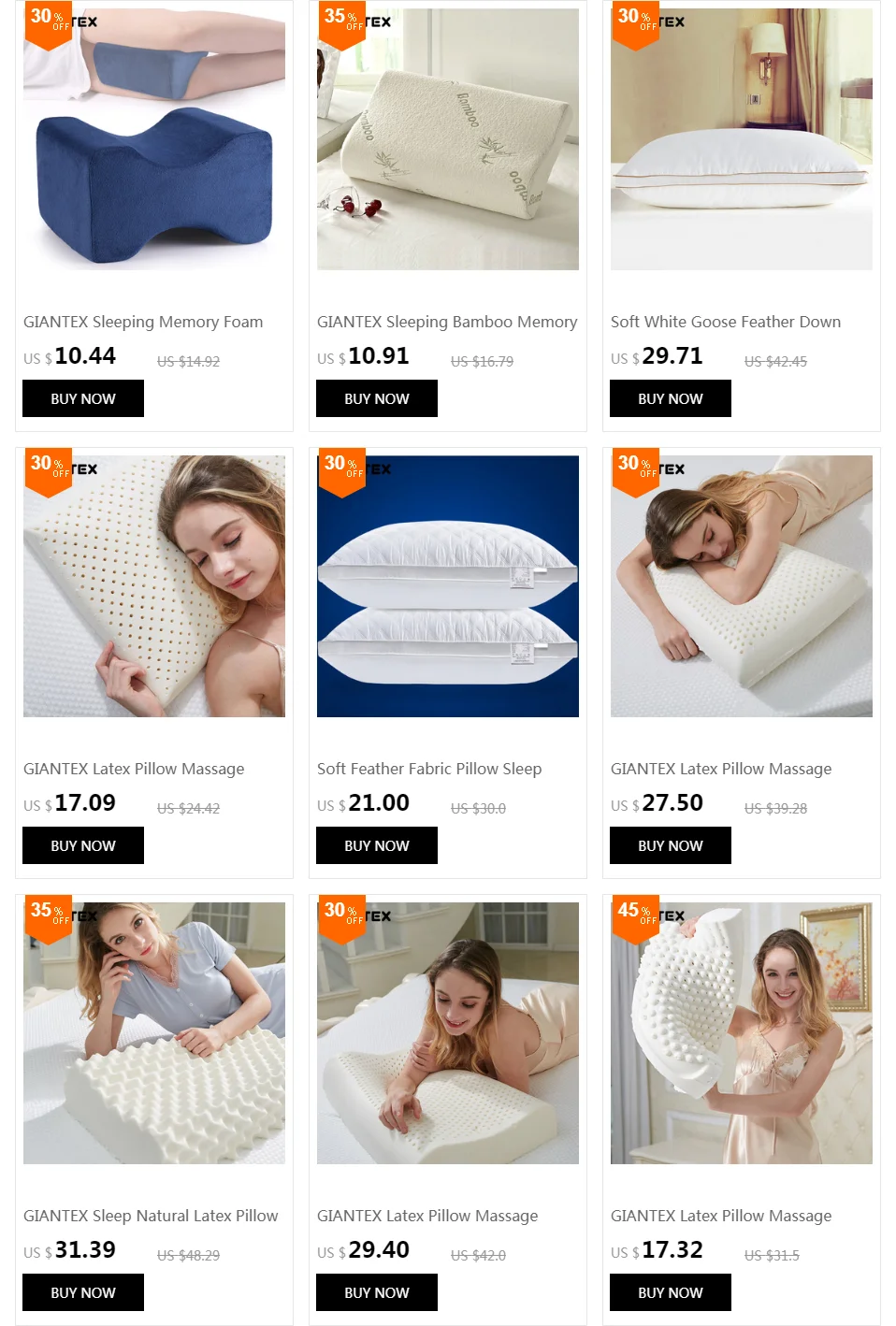 GIANTEX спальная подушка пены памяти подушки под колени для ног Travesseiro Almohada para rodillas knie Kussens poduszkap U2131
