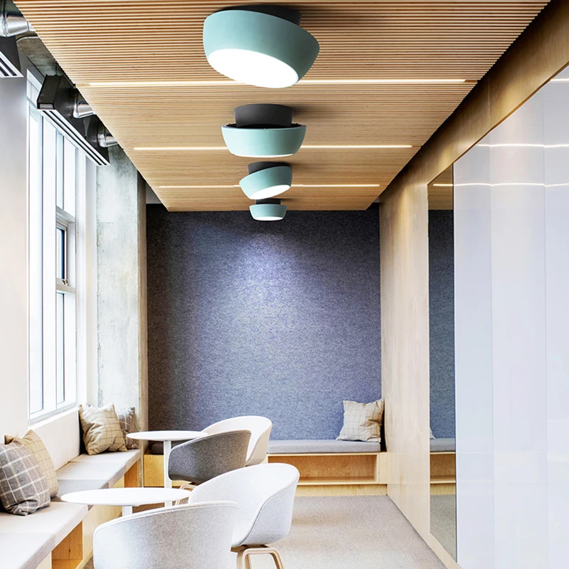 

Nordic creative ceiling lamp modern minimalist home bedroom personality romantic aisle room lamp