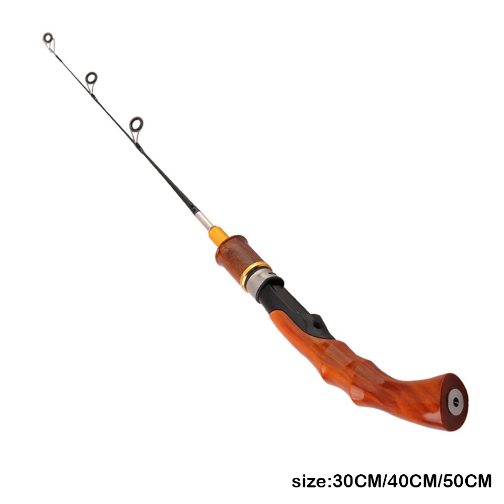 Телескопическая мини-удочка из стекловолокна для подледной рыбалки 30/40/50 см |