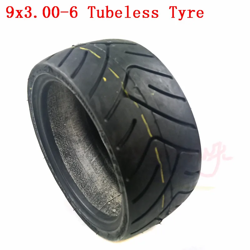 

High quality tubeless tire vacuum tire 9X3.00-6 for mini motorcycle electric scooter torque car wear resistant 9*3.00-6 tyre