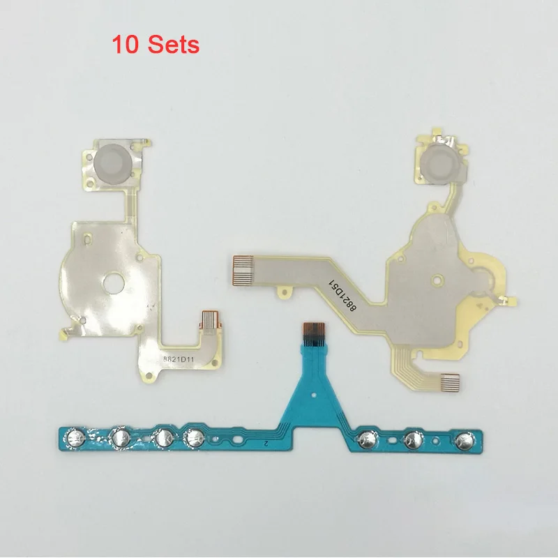 

50sets New For PSP3000 Function Flex Cable Direction Sound Button Ribbon Cable For PSP3000 conductive film set