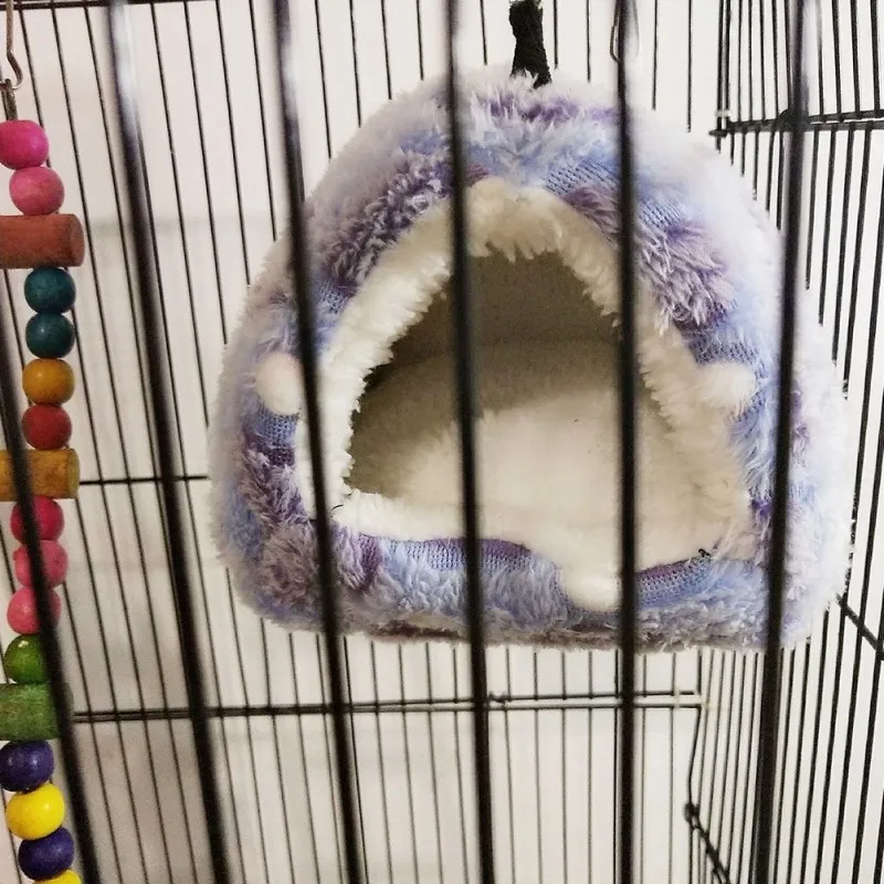 

Pet Hanging bed Funny Hamster Guinea Pig Chinchilla Rabbit Squirrel Hedgehog Bed House Nest Winter Warm Bed House Rat Nest