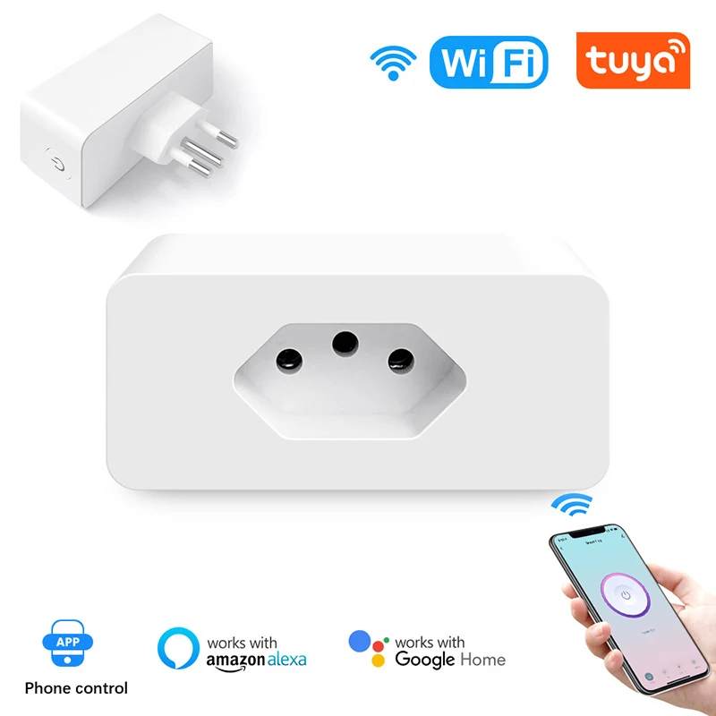 

Смарт-розетка с таймером и поддержкой Wi-Fi, 16 А