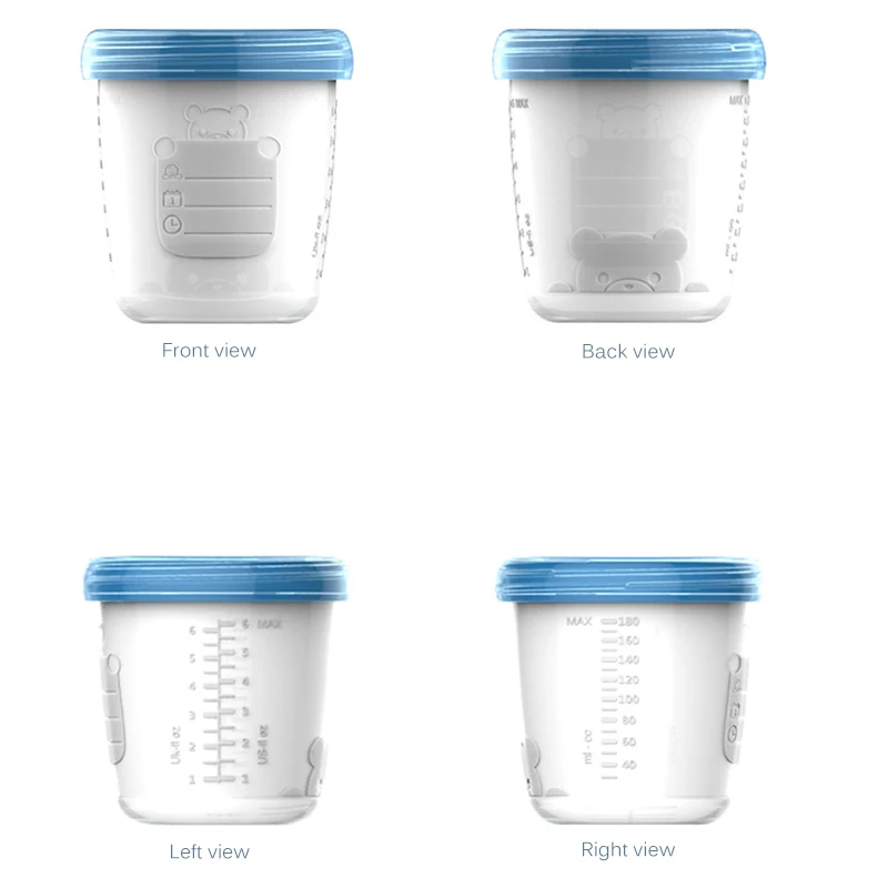 180 мл бутылка для хранения грудного молока с широким горлышком новорожденных