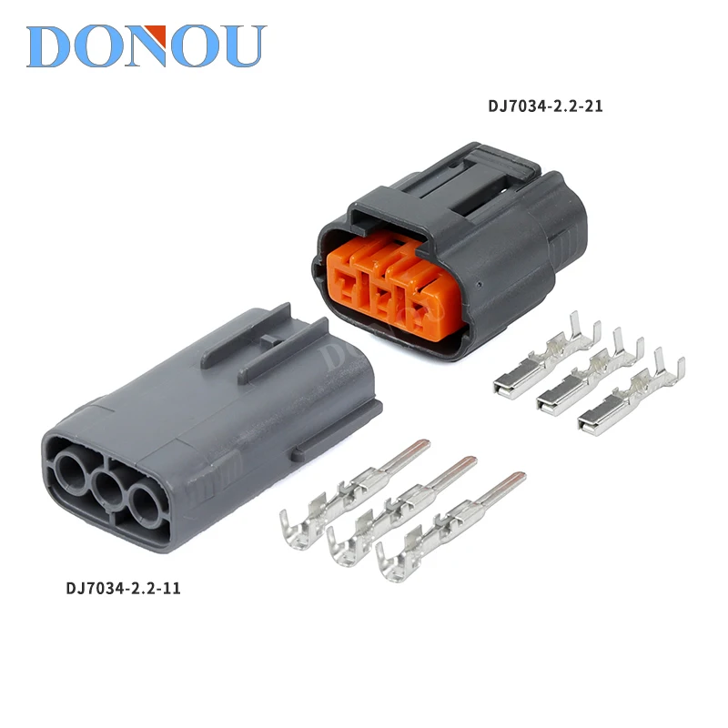 

1 компл. Подходит для Nissan sensor катушка зажигания штекер и гнездо 3P с клеммой DJ7034-2.2-11/21