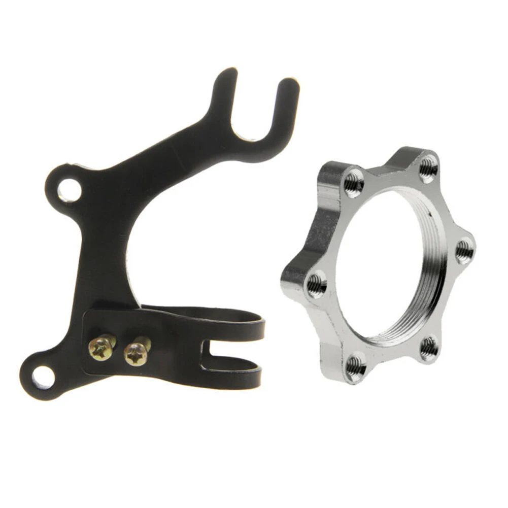 

Brackets For Disc Brakes Changed From Ordinary Bicycle Brakes To Disc 20+48MM Bracket Flange T6 Treatment Bicycle Accessories