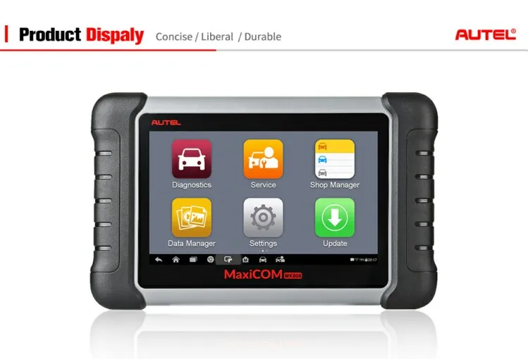 Сканер Autel для считывания кодов автомобилей MaxiCOM MK808 Obd2 Диагностический станок| |