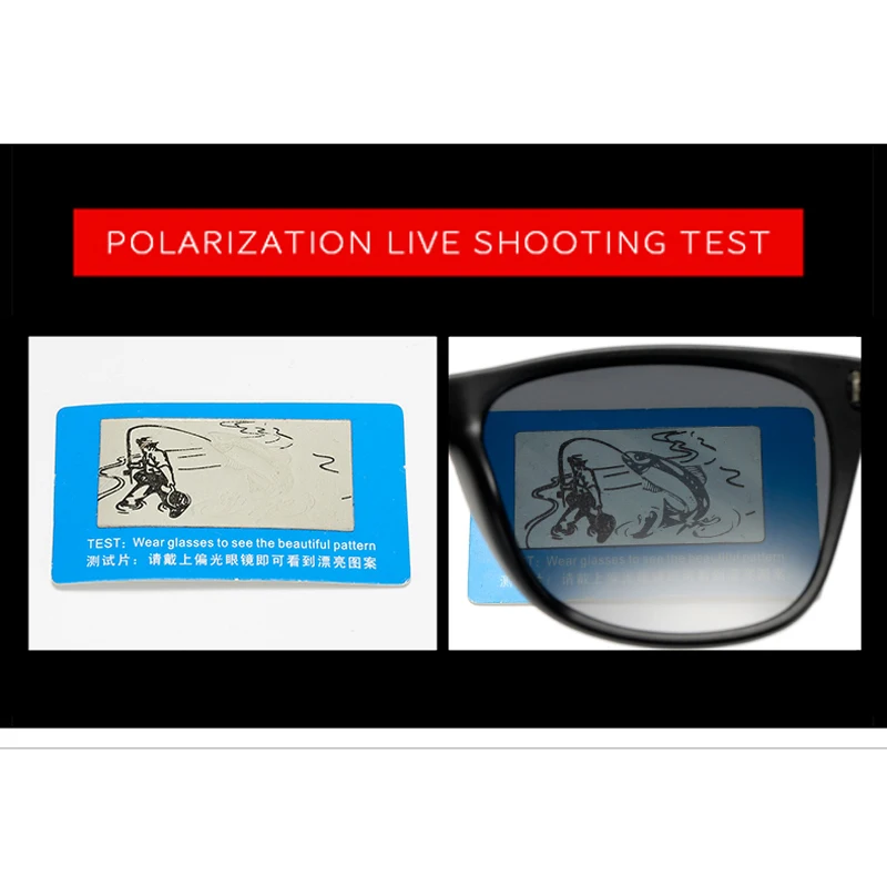 Солнцезащитные очки Polaroid унисекс винтажные квадратные Поляризационные