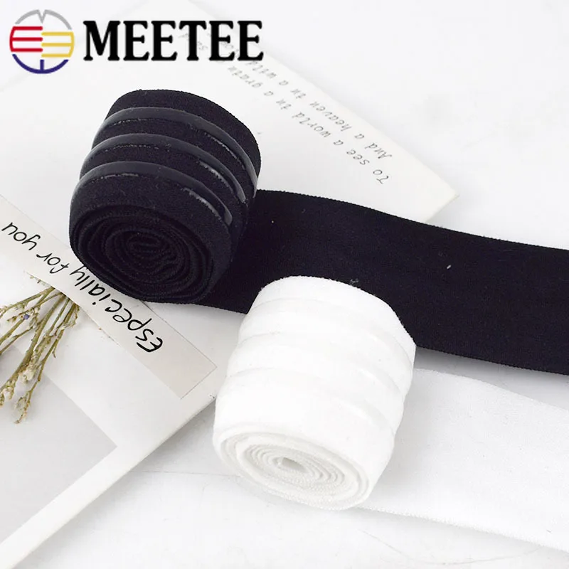 Эластичная резинка Meetee 5/10 м 25/30 мм силиконовый скользящий Пояс для брюк пояса