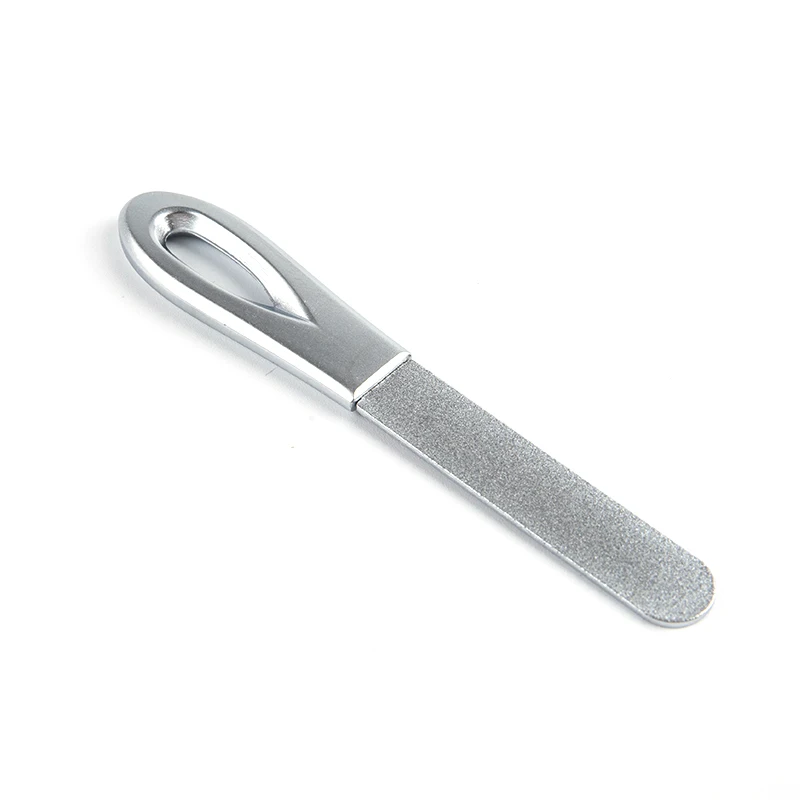 

1Pcs Stainless Steel Nail File Double-sided Folding Frosted Nail Pedicure Tool