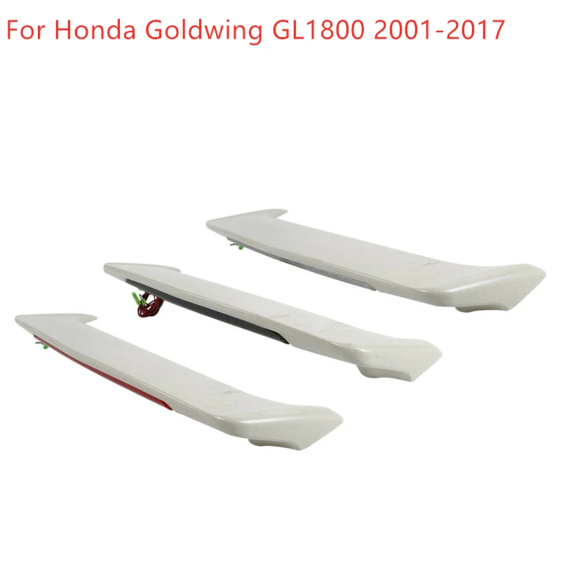

Спойлер багажника мотоцикла со светодиодсветильник кой для Honda Goldwing Gold wing GL1800 GL 1800 2001-2017, неокрашенный