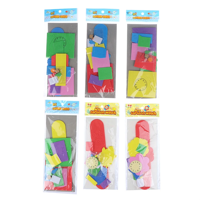 Детские 3D часы ручной работы из вспененного этилвинилацетата | Игрушки и хобби