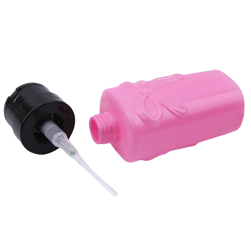 200 мл розовый белый насос жидкое спиртовое давление пустой лак для ногтей