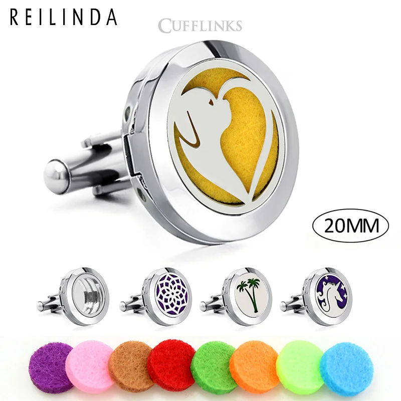 1 пара запонки из сплава 20 мм|Зажимы для галстука и запонки| |